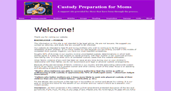 Desktop Screenshot of custodyprepformoms.org